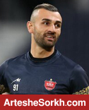 دورسون در اردوی پرسپولیس حاضر شد